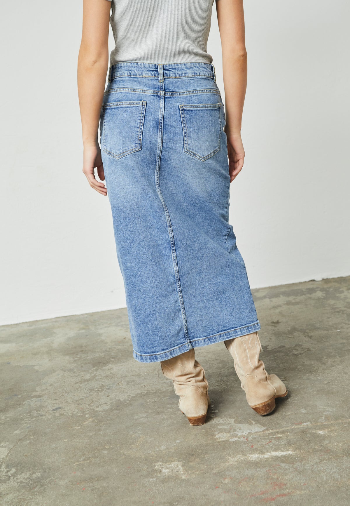 Olia Skirt - M. Blue Wash