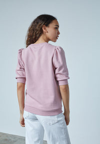New Peva Puff Sweat - Dusty Blush