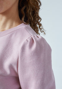 New Peva Puff Sweat - Dusty Blush