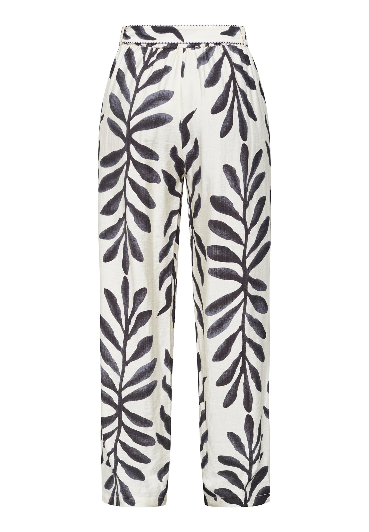 Ella Pant - Cream/Black