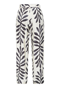 Ella Pant - Cream/Black