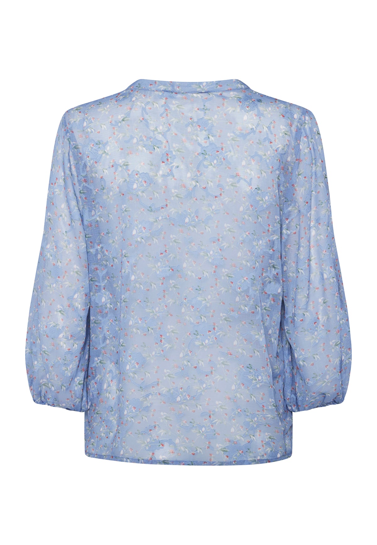 Viaba Shirt - Blue Flower