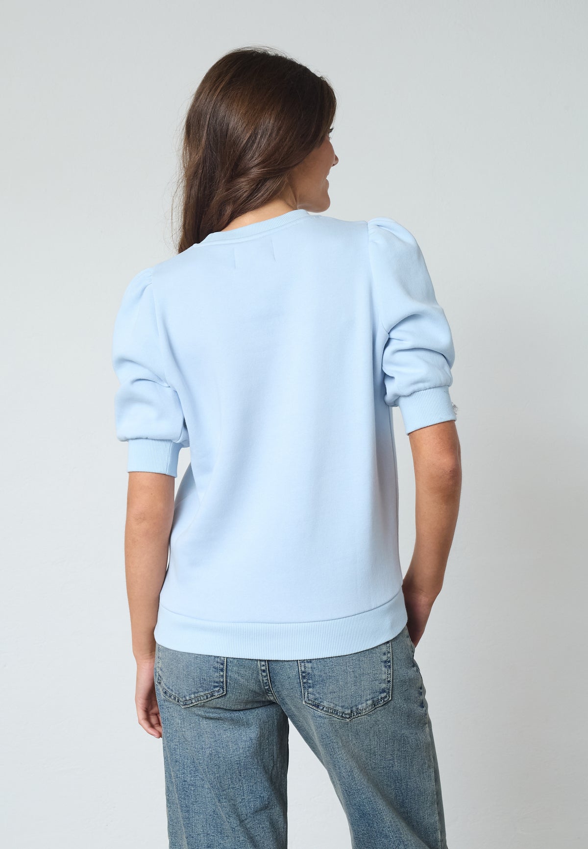 Peva Puff Sweat - Skyway