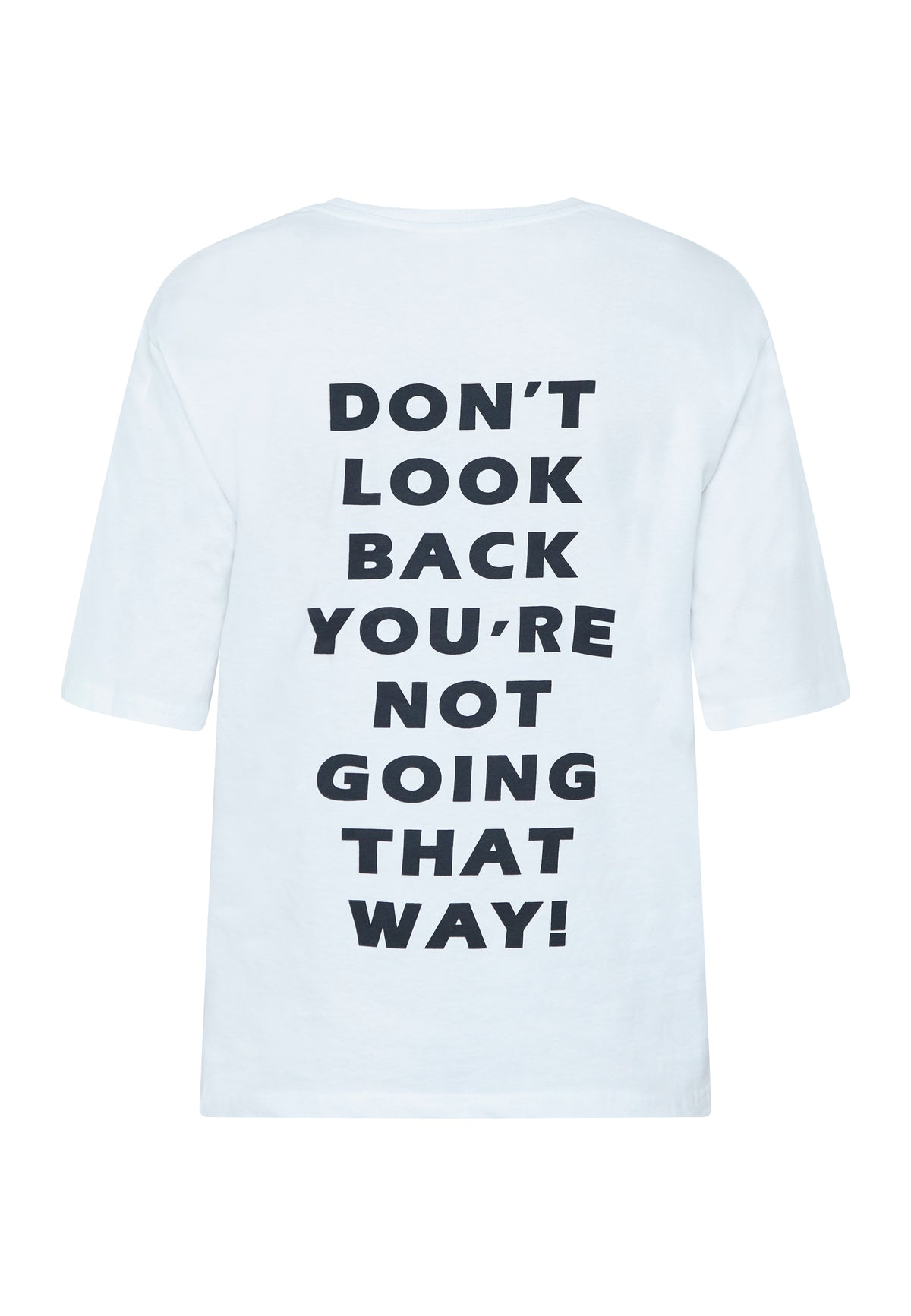 Heda Loose T-Shirt - White/Black