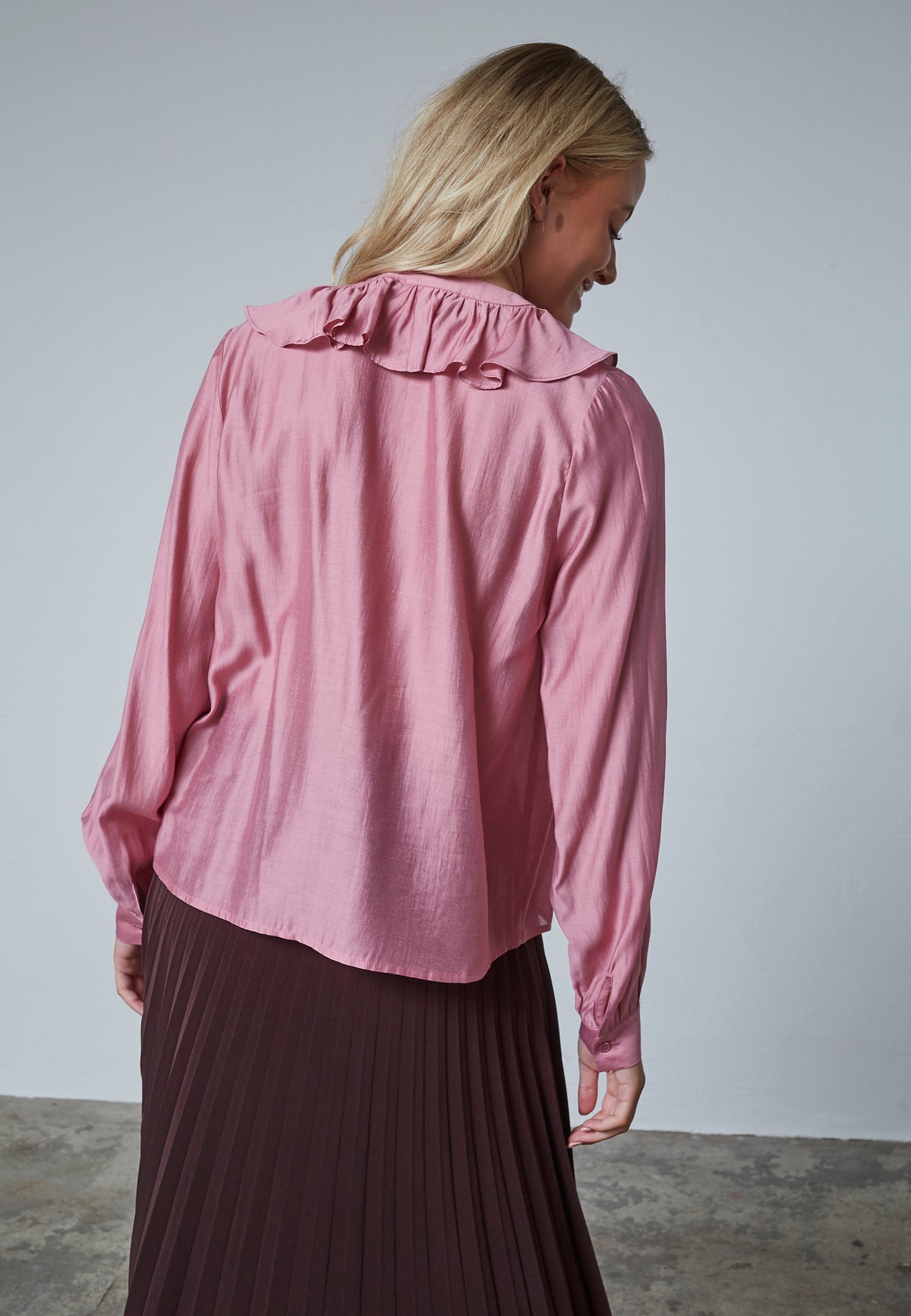 Velisa Shirt - Dusty Blush