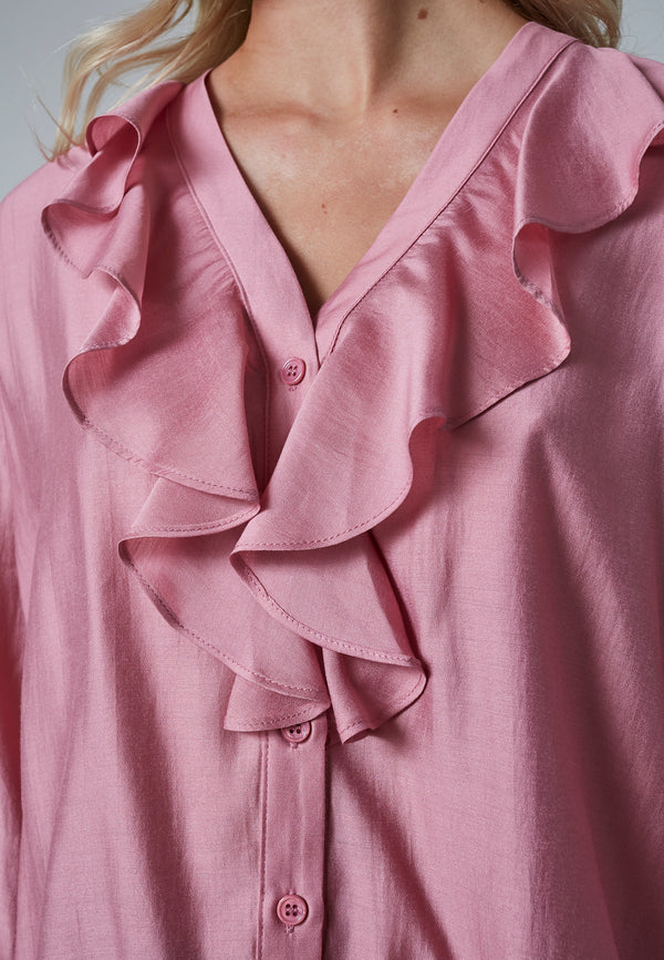 Velisa Shirt - Dusty Blush