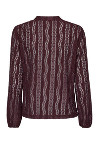 Eina Shirt - Dark Bordeaux