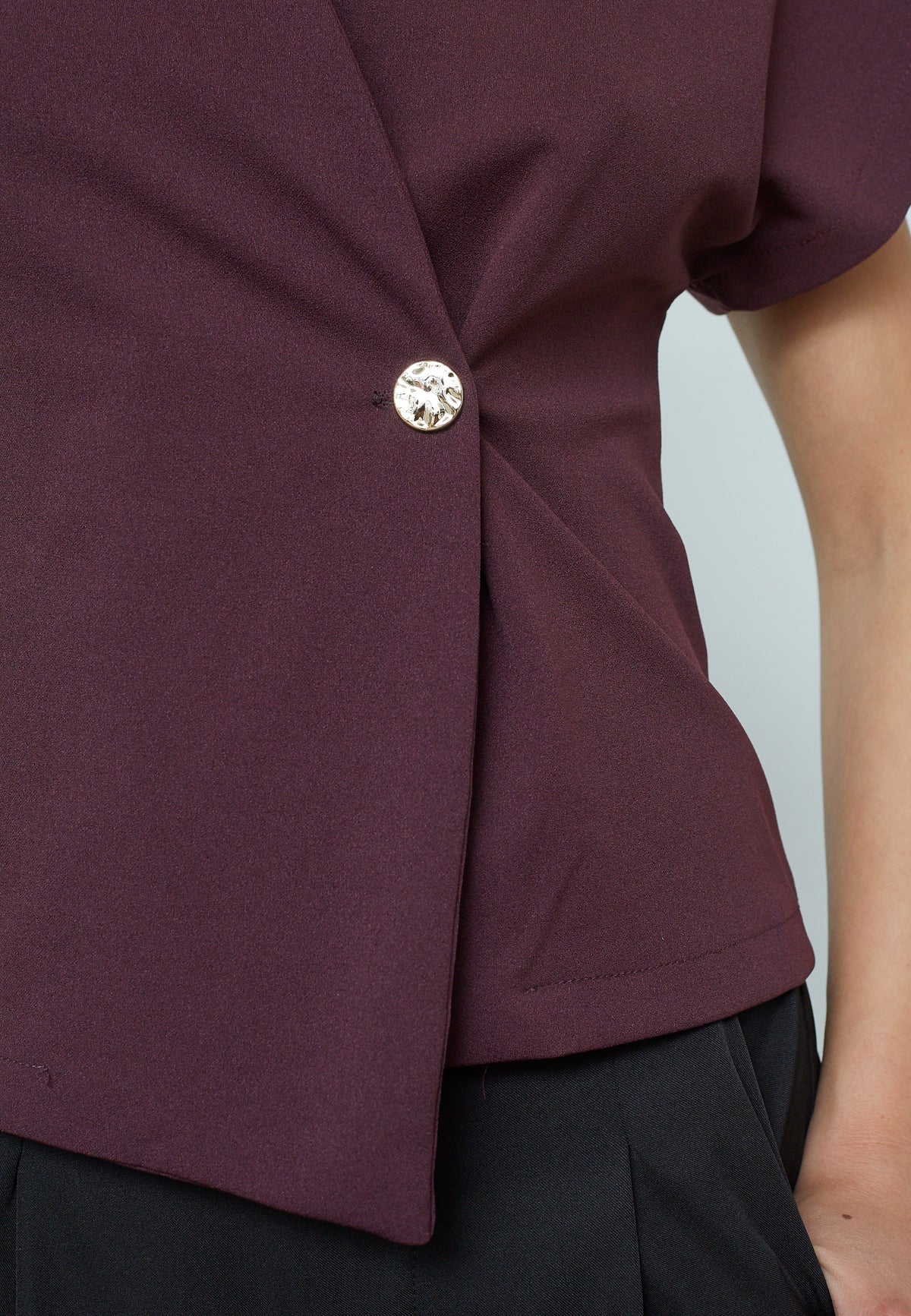Gevela Vest - Deep Bordeaux