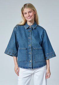 Olea Jacket - Vintage Blue