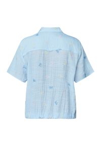 Gufo Shirt - Pastel Blue