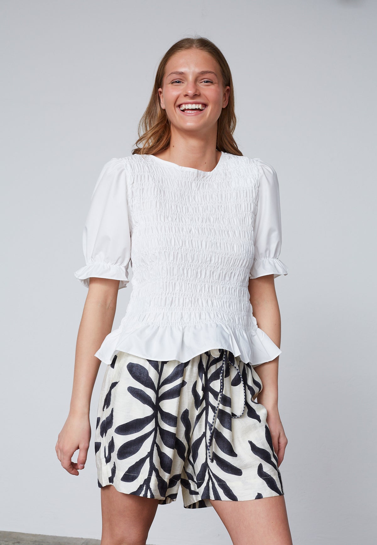 Nix SS Top - White