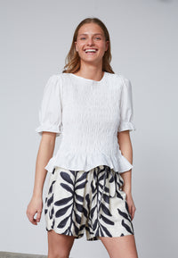 Nix SS Top - White