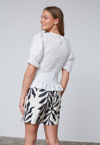 Nix SS Top - White