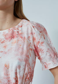Noki Dress - Coral Flower