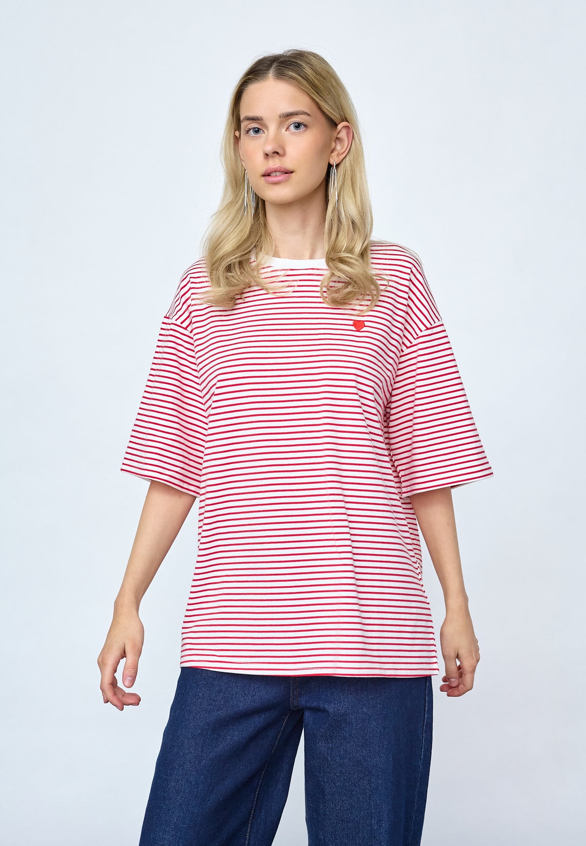 Vez T-shirt - Red/White