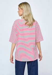 Vez T-shirt - Red/White