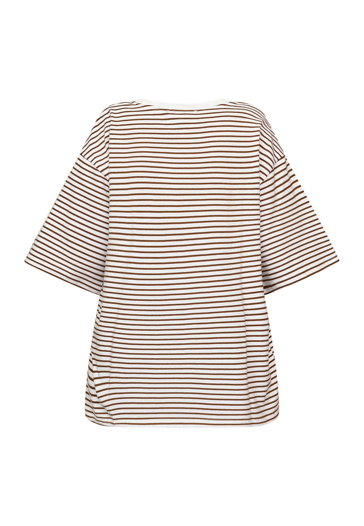 Vez T-shirt - Brown/White