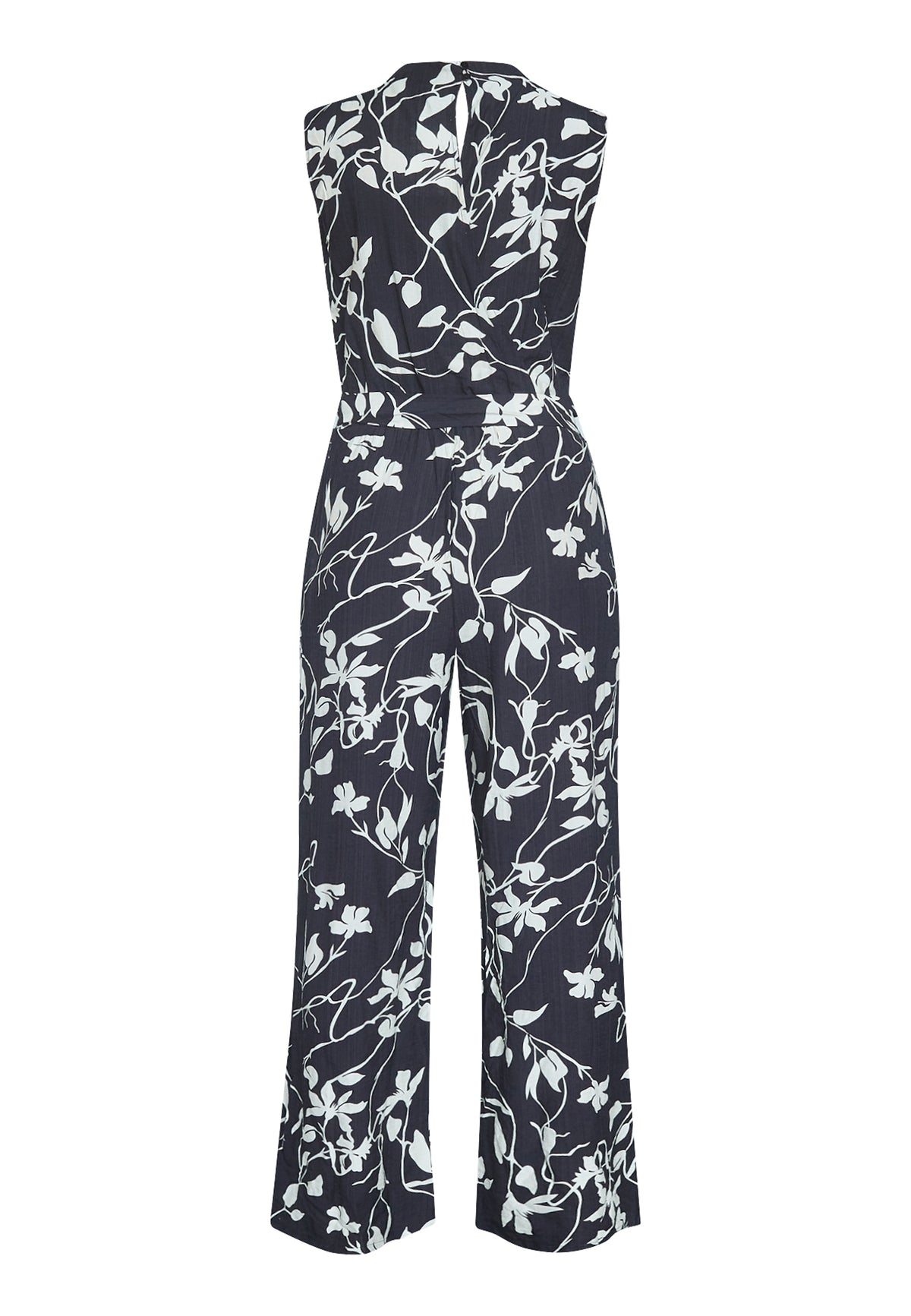 Guto Jumpsuit - Black/Flower