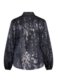 Ebbey Shirt - Black/Gold