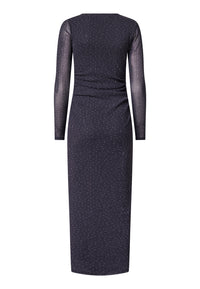 Esme Dress - Black/Silver