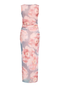 Esme Dress - Coral Flower
