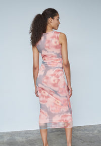 Esme Dress - Coral Flower