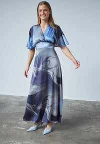 Gisela Dress - Blue Wave