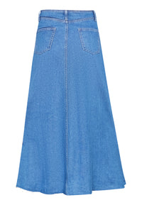 Osla Skirt - Mid Blue
