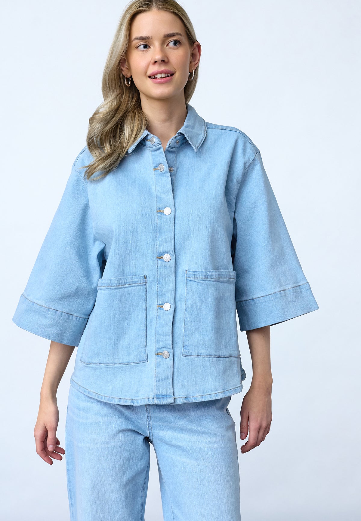 Olea Jacket - Light Denim