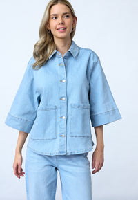 Olea Jacket - Light Denim