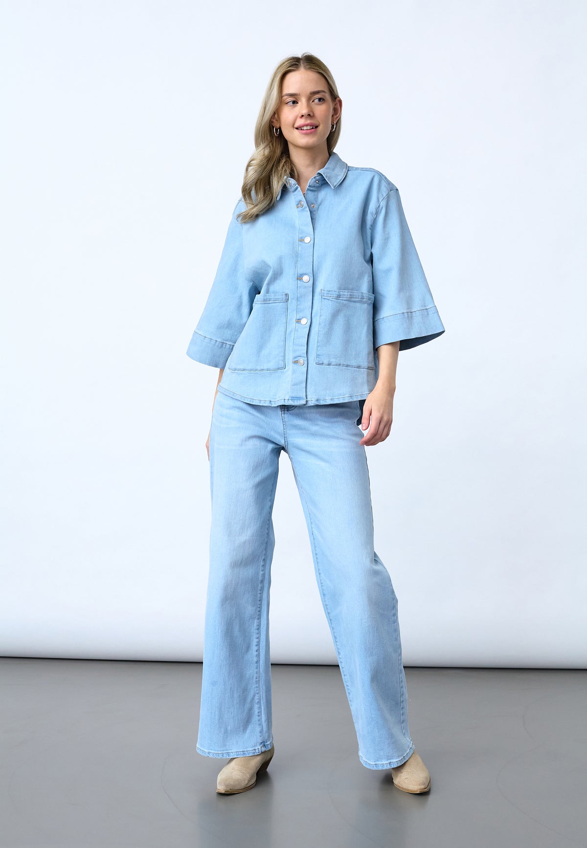 Olea Jacket - Light Denim