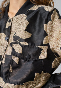 Garwin Jacket - Black/Gold