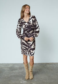 Vya Dress - Chocolate Comb.