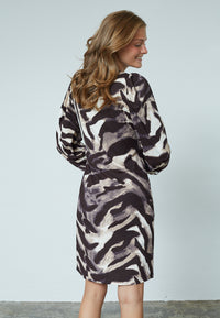 Vya Dress - Chocolate Comb.