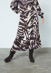 Vya Skirt - Chocolate Comb.