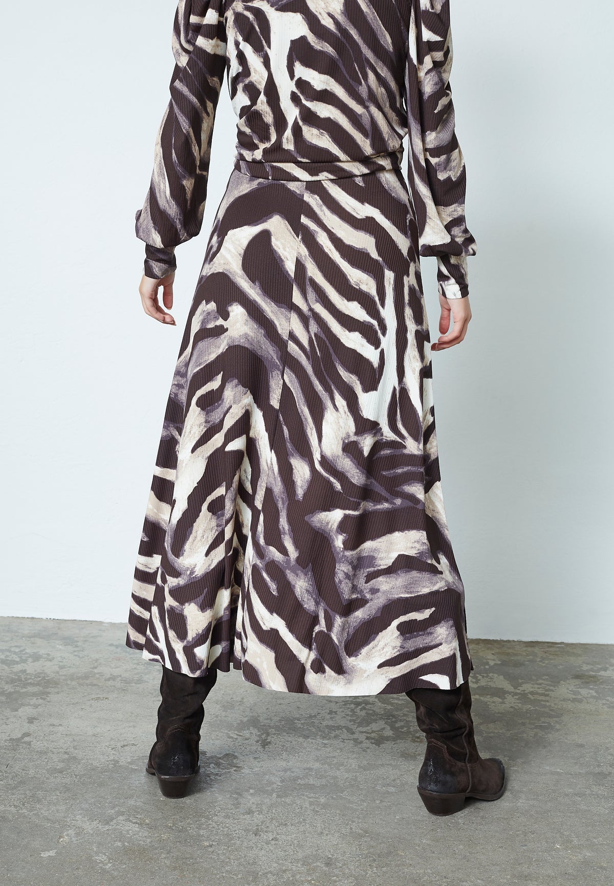 Vya Skirt - Chocolate Comb.