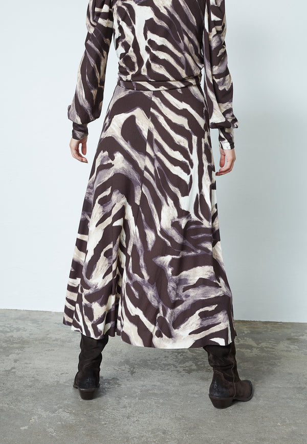 Vya Skirt - Chocolate Comb.