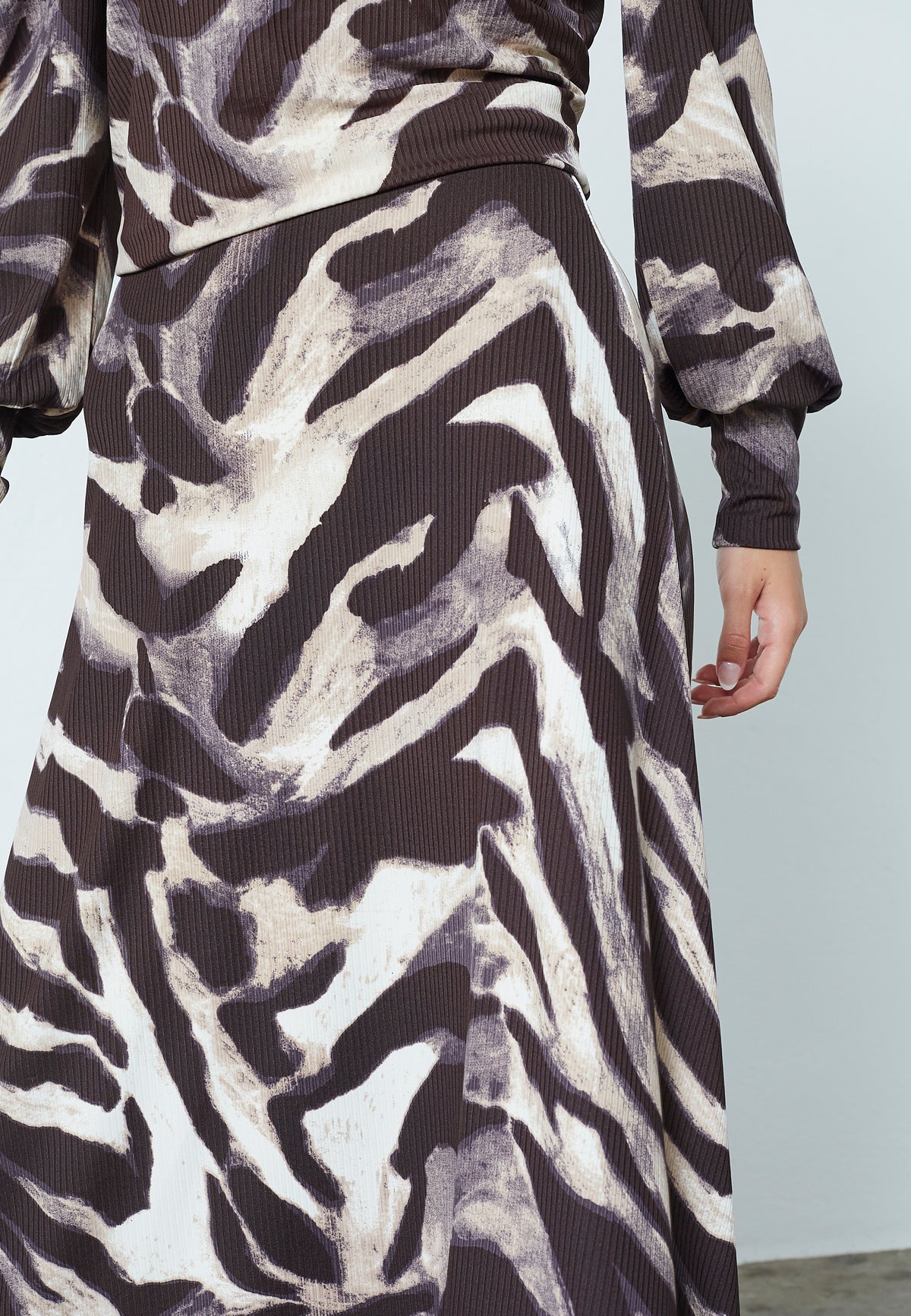 Vya Skirt - Chocolate Comb.