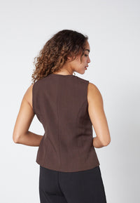 Gema Vest - Chocolate