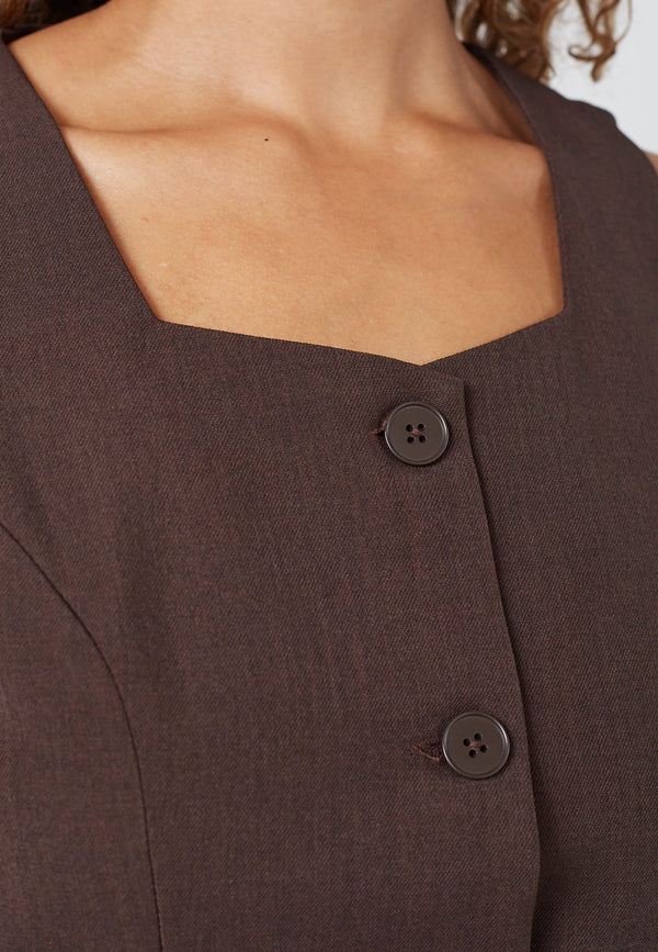 Gema Vest - Chocolate