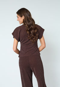 Gevela Vest - Chocolate/Silver