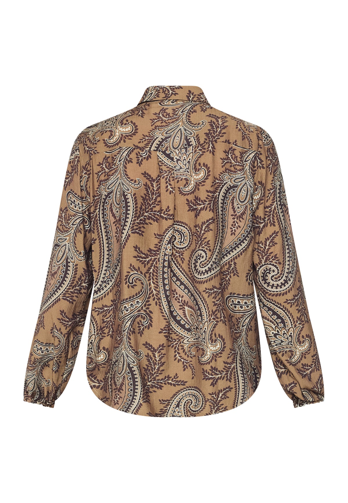 Ebbey Shirt - Brown Paisley