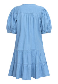 Inusa Dress - L. Blue Denim