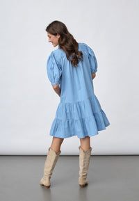 Inusa Dress - L. Blue Denim