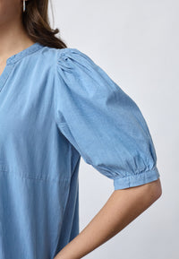 Inusa Dress - L. Blue Denim