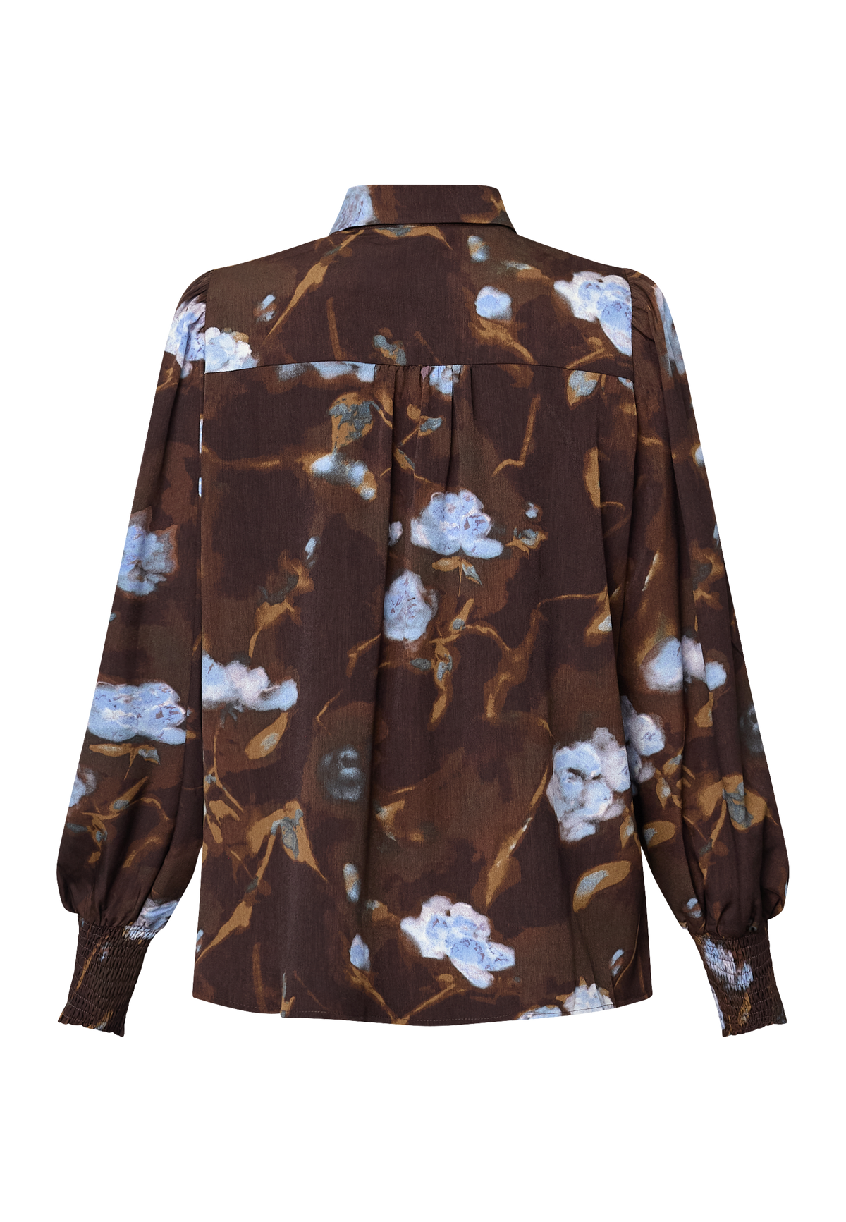 Vida Shirt - Brown Flower