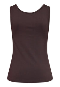 Rent Tank Top - Dark Chocolate