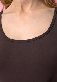 Rent Tank Top - Dark Chocolate