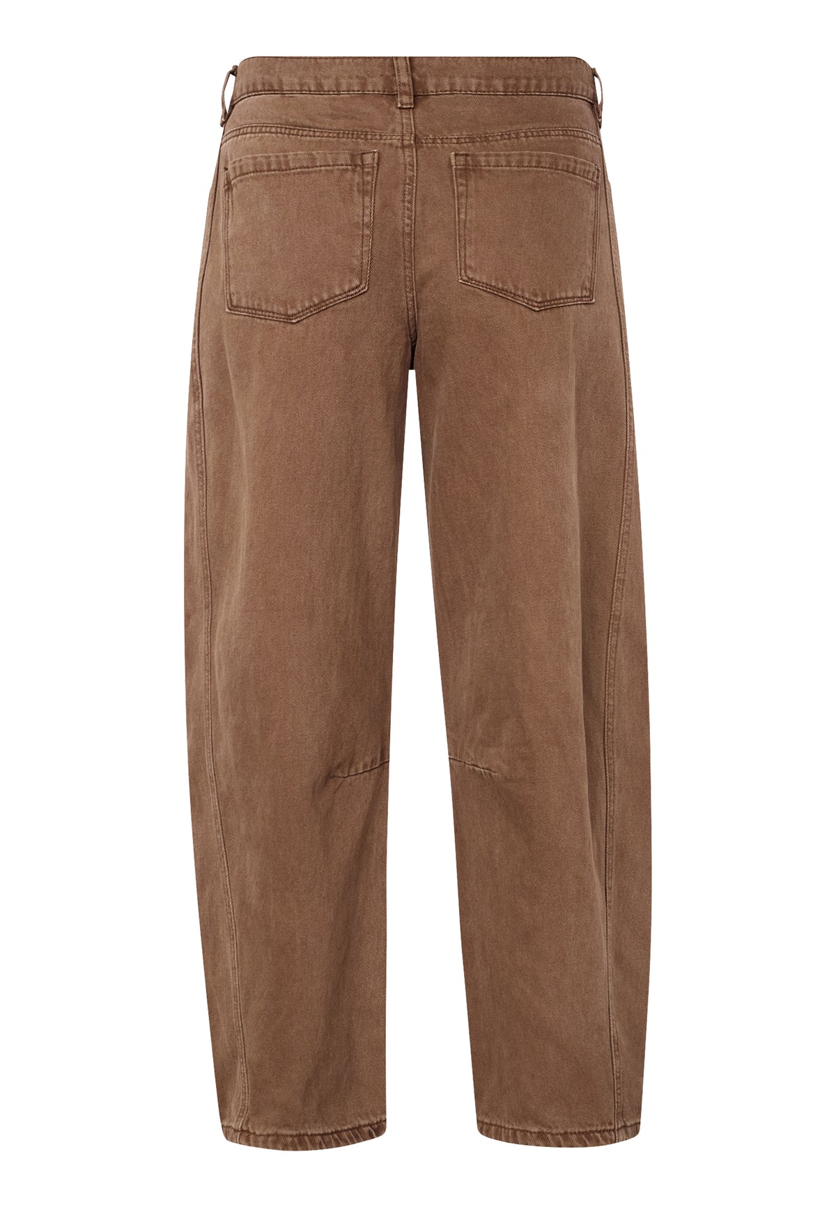 Fiora Barrel Jeans - Brown Wash