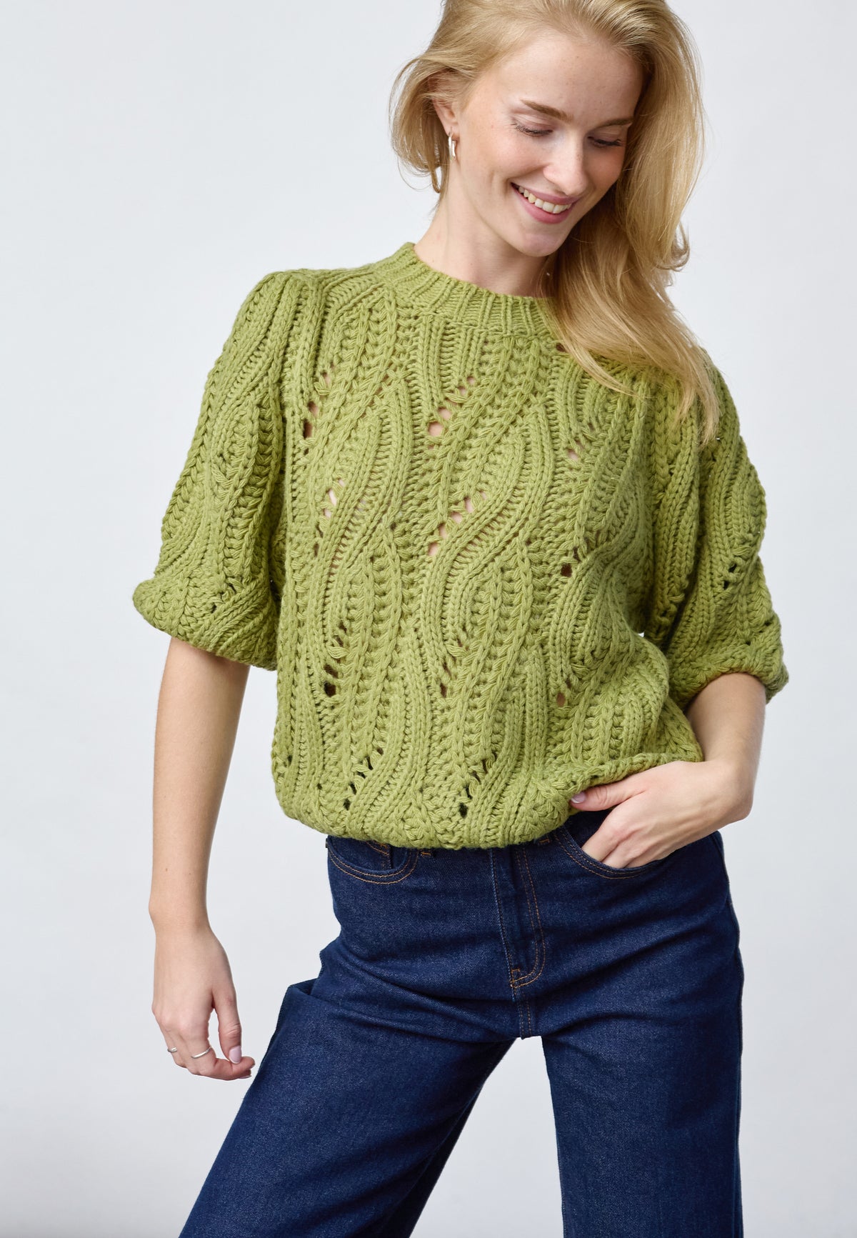 Lenora Knit - Olive